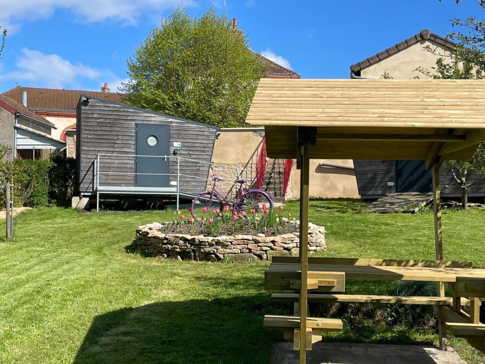 Cabanes de Randonnee Saint-Berain-sur-Dheune Buitenkant foto